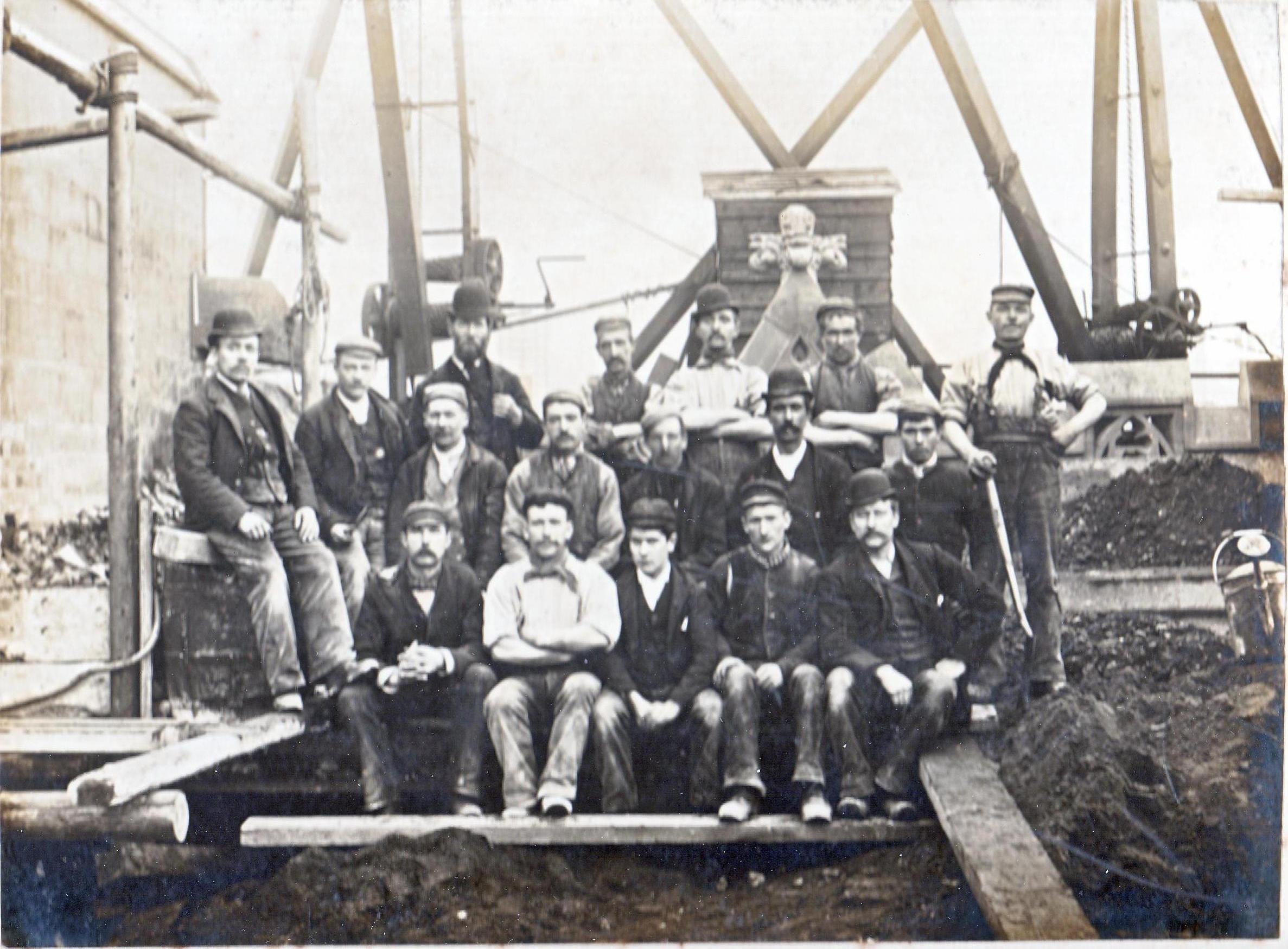 James Hapgood to far left